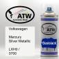 Preview: Volkswagen, Mercury Silver Metallic, LXH0 / 3700: 400ml Sprühdose, von ATW Autoteile West.